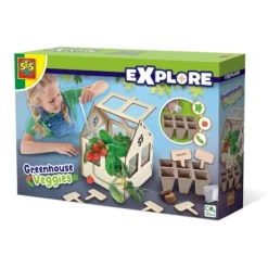 Kit Til Plante- & Urtedyrkning^SES Creative Explore trædrivhus med grøntsager