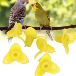 Online 30Set Ersättningsdelar för Fågelmatare Blomma Plast Fågelmatare Ersättningsdelar Tillbehör för GardenYellow Til Fugle & Småvildt