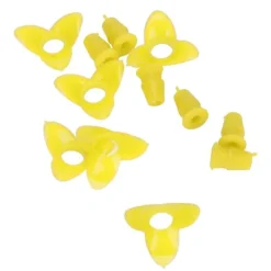 Online 30Set Ersättningsdelar för Fågelmatare Blomma Plast Fågelmatare Ersättningsdelar Tillbehör för GardenYellow Til Fugle & Småvildt
