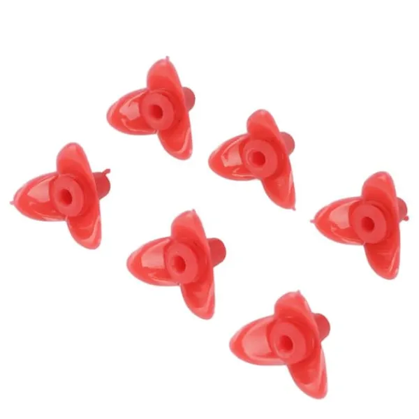 Clearance 30Set Ersättningsdelar för Fågelmatare Blomma Plast Fågelmatare Ersättningsdelar Tillbehör för Garden Red Til Fugle & Småvildt