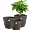 Krukker & Plantebeholdere^Set of pots Elho Plastic Circular 3 Pieces