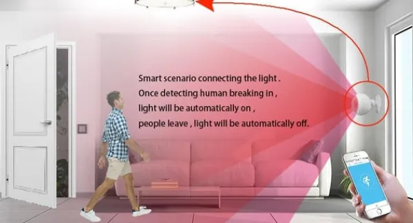 Clearance Smart Home Rörelsesensor 150° Bevægelsesdetektorer