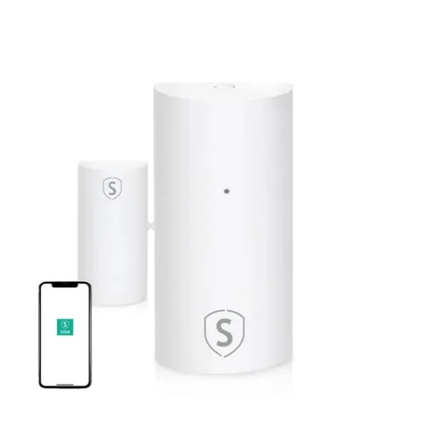 SiGN Sensorer Til Sikkerhedssystemer^Smart Home WiFi Dörr- & Fönstersensor - Vit