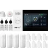 Hot Sikkerhedsalarm System, App Kontrol, GSM Kommunikation,E, EU-stik Hjemmealarmsystemer