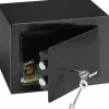 Outlet Sikkerhedsboks Burg-Wachter 17 x 23 x 17 cm Sort Metal Pengeskabe
