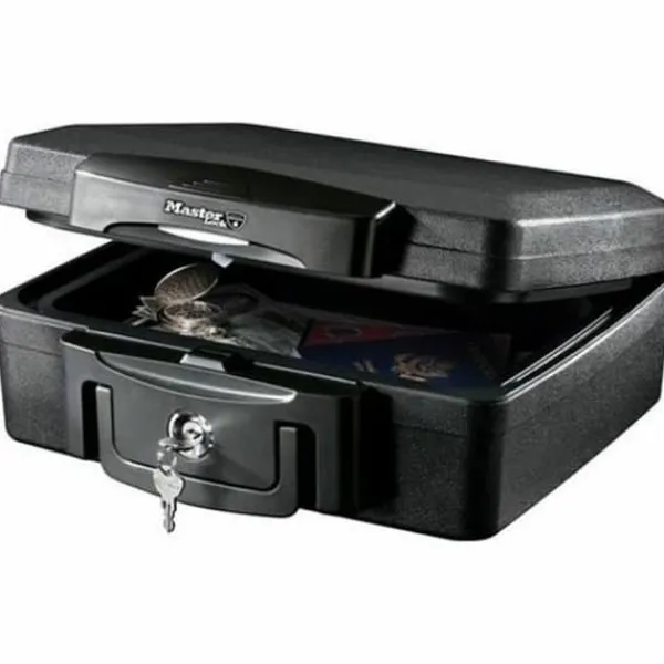 Sale Sikkerhedsboks Master Lock H0100EURHRO 4,9 L Sort Pengeskabe