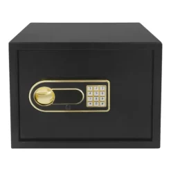 Outlet Sikkerhedsboks, Smart Alarm System, Alsidige Monteringsmuligheder,Sort Pengeskabe