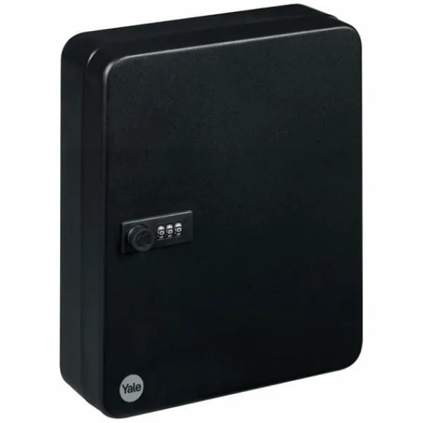 Pengeskabe^Sikkerhedsboks til nøgler Yale YKB/200/CB2 Sort 1 kg 20 x 16 x 8 cm 8 mm 18 X 11 X 21 CM