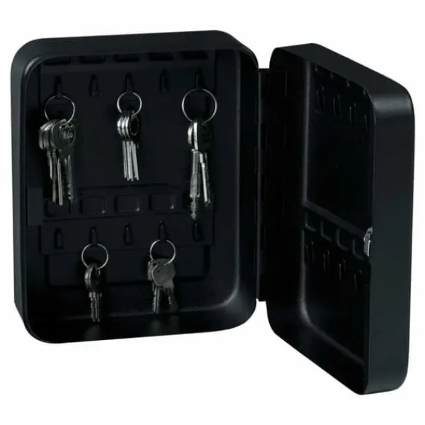 Pengeskabe^Sikkerhedsboks til nøgler Yale YKB/200/CB2 Sort 1 kg 20 x 16 x 8 cm 8 mm 18 X 11 X 21 CM