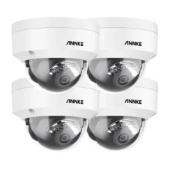 Sale Sikkerhedskamera, 12MP HD, Menneske- og Køretøjsdetektion, IP67 Vandtæt,4Pcs-b Sikkerhedsmonitorer & Videokameraer