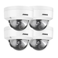 Sale Sikkerhedskamera, 12MP HD, Menneske- og Køretøjsdetektion, IP67 Vandtæt,4Pcs-b Sikkerhedsmonitorer & Videokameraer