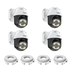 Sale Sikkerhedskamera, 5MP opløsning, PTZ-funktionalitet, , 4PCS 5MP Cameras Sikkerhedsmonitorer & Videokameraer