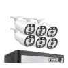 Best Sikkerhedskamera System, 8 Kanaler, AI Menneske Detektion,1T Indbygget HDD, 8CH NVR 6PCS CAM 5MP Sikkerhedsmonitorer & Videokameraer