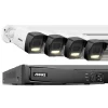 Sikkerhedsmonitorer & Videokameraer^Sikkerhedskamera System, 8 Kanal Video Indgang, 12MP Opløsning,Ingen, 8CH NVR 4PCS Kamera