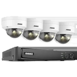 Outlet Sikkerhedskamera System, 8 Kanal Video Indgang, 12MP Opløsning,Ingen, 8CH NVR 4PCS Kamera-a Sikkerhedsmonitorer & Videokameraer