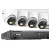 Sikkerhedsmonitorer & Videokameraer^Sikkerhedskamera System, 8 Kanal Video Indgang, 12MP Opløsning,Ingen, 8CH NVR 4PCS Kamera-b