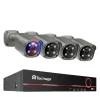 Sale Sikkerhedskamera System, 8 Kanaler, To-Vejs Lydkommunikation,8CH 4PCS 8MP KAMERA, Ingen indbygget HDD Sikkerhedsmonitorer & Videokameraer
