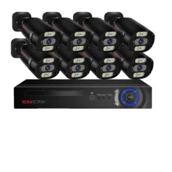 Sikkerhedsmonitorer & Videokameraer^Sikkerhedskamera System, 4K Ultra HD, 8 Kanal NVR,Ingen, 8CH NVR 8 KAMERA