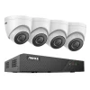 Sale Sikkerhedskamerasystem, 5MP opløsning, 8-kanals videoindgang, MicroSD-lagring,Ingen, 8CH NVR 4Pcs Kamera Sikkerhedsmonitorer & Videokameraer