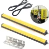 Best Sikkerhedslys gardin sensor switch, 10 stråle dækning, holdbar aluminiumlegering, multi-område beskyttelse Sensorer Til Sikkerhedssystemer