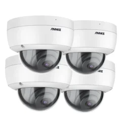 Sikkerhedsmonitorer & Videokameraer^Sikkerhedsovervågningssystemkamera, 5MP HD opløsning, natvision, 4PCS