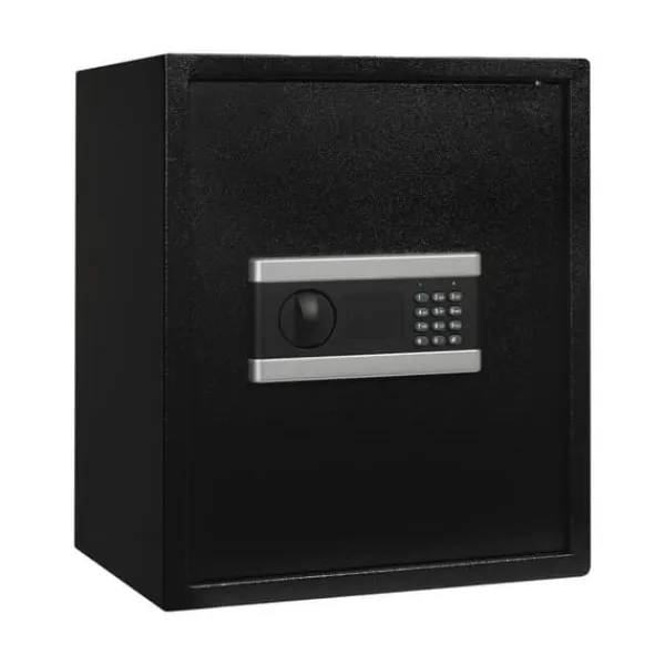 Pengeskabe^Sikkerhedsskab, Digital Lås, Intelligent Alarm,sort