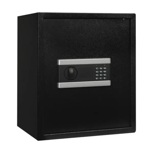Pengeskabe^Sikkerhedsskab, Digital Lås, Intelligent Alarm,sort