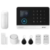 Hjemmealarmsystemer^Sikkerhedssystem, trådløs forbindelse, smart home-kompatibilitet,2G GSM Kit A, EU Stik