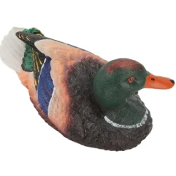 Sale Simulering Vand Flydende And Skulptur Ornament Syntetisk harpiks Kunstværk Springvand Dam Dekoration Havedekorationer
