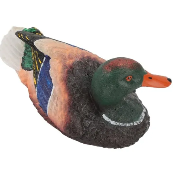 Sale Simulering Vand Flydende And Skulptur Ornament Syntetisk harpiks Kunstværk Springvand Dam Dekoration Havedekorationer