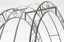 Sale Sina Rose Arch with Gate - Antique Green Metal Garden Trellis for Climbing Plants, Durable and Easy Assembly Buer, Spalier, Lysthuse Uden Tag