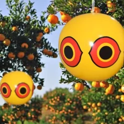 Hot Skadedyrsafskrækkere Terror Eyes Oppustelig fugleskræmmeballon Fugleafskrækkende øjneballon Insektmiddel & Dyreafvisende Middel