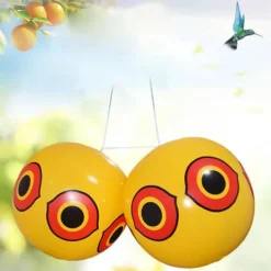 Hot Skadedyrsafskrækkere Terror Eyes Oppustelig fugleskræmmeballon Fugleafskrækkende øjneballon Insektmiddel & Dyreafvisende Middel