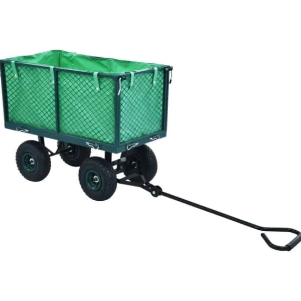 Discount Sækkevogne og pakkevogne - Living havevogn 350 kg grøn Haveværktøj