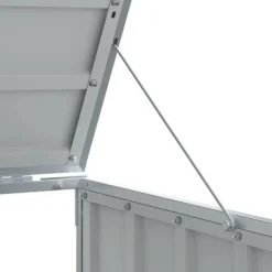Outlet Skraldespandsskjuler i stål - Praktisk og vejrbestandig | Størrelse: 72x81x115 cm | Farve: Antracitgrå Skure, Garager & Carports