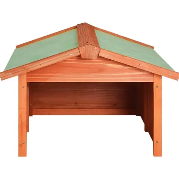 Skure, Garager & Carports^Skur til robotplæneklipper 72x87x50 cm massivt fyrretræ - Træskur Til Plæneklipper - Træskure Til Plæneklippere - Home & Living