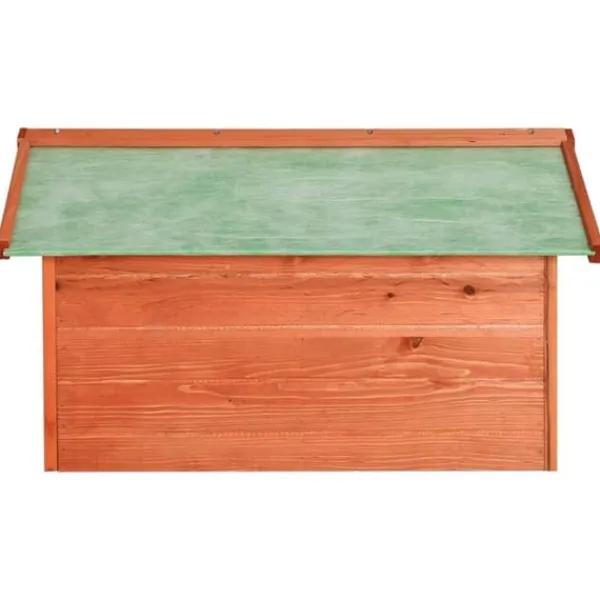 Skure, Garager & Carports^Skur til robotplæneklipper 72x87x50 cm massivt fyrretræ - Træskur Til Plæneklipper - Træskure Til Plæneklippere - Home & Living