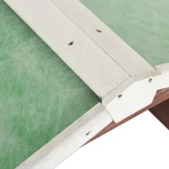 Best Skur til robotplæneklipper 72x87x50 cm fyrretræ brun og hvid - Træskur Til Plæneklipper - Træskure Til Plæneklippere - Home & Living Skure, Garager & Carports