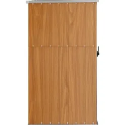 Skure, Garager & Carports^Skure & Redskabsskure - Living redskabsskur til haven 88x89x161 cm galvaniseret stål brun