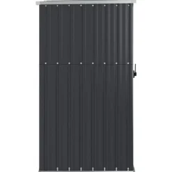 Skure, Garager & Carports^Skure & Redskabsskure - Living redskabsskur til haven 88x89x161 cm galvaniseret stål antracit