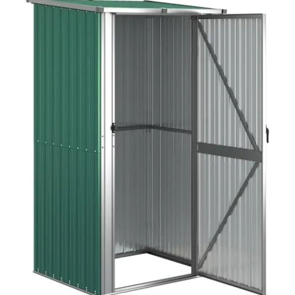 Skure, Garager & Carports^Skure & Redskabsskure - Living haveskur 118,5x97x209,5 galvaniseret stål grøn