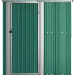 Skure, Garager & Carports^Skure & Redskabsskure - Living haveskur 180,5x97x209,5 galvaniseret stål grøn