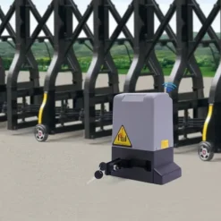 Skydeportåbner - Portmotor - Effekt 750 W - Helkobbermotor - Omdrejninger 1400 o/min - Fjernbetjening & Nøgler - Grå Skure, Garager & Carports