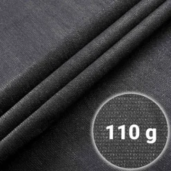 Hot Skyggenet 1,5x25m 110g/m2 + 50 klemmer grå Haveduge
