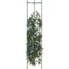 Krukker & Plantebeholdere^Slidstærkt espalier til tomater - Justerbart 2 stk. | Stål & PP | Højde: 154 cm