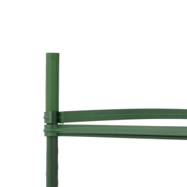 Krukker & Plantebeholdere^Slidstærkt espalier til tomater - Justerbart 2 stk. | Stål & PP | Højde: 154 cm