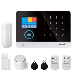 Hot Smart Alarm System, Multi-Channel Alerts, Nem Installation,A, EU stik Hjemmealarmsystemer