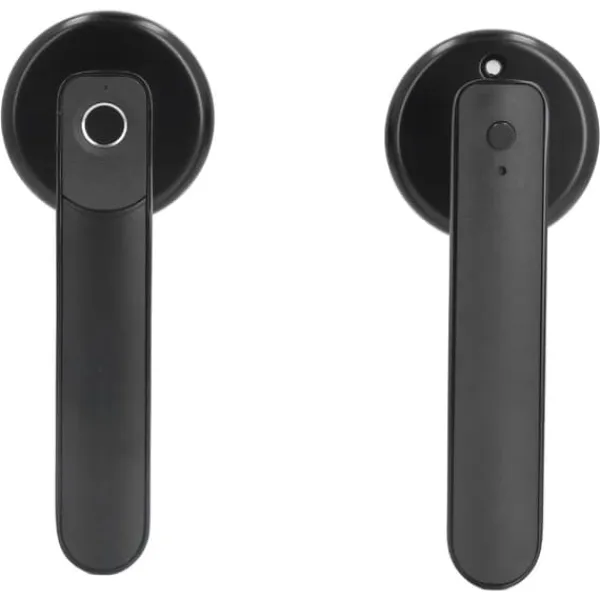 Hjemmealarmsystemer^Smart biometrisk fingeraftryksdørlås til dørtykkelse 30-65 mm - Nøglefri adgang til hjem og kontor