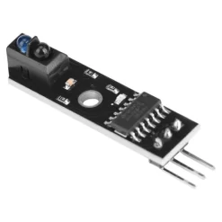 Sensorer Til Sikkerhedssystemer^Smart Car Infrared Reflection Tracking Sensor Module - 3st (svart/vit linjedetektion, 1-kanal)