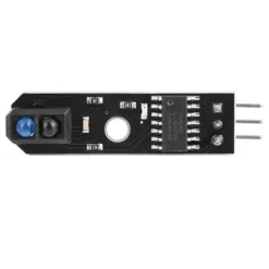 Sensorer Til Sikkerhedssystemer^Smart Car Infrared Reflection Tracking Sensor Module - 3st (svart/vit linjedetektion, 1-kanal)